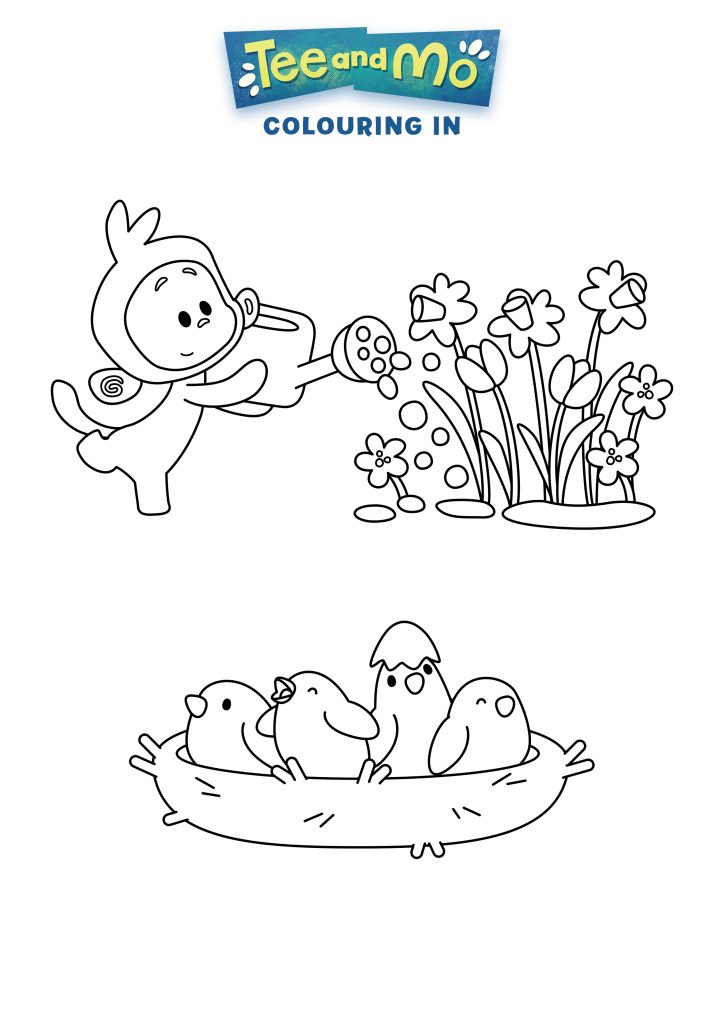 Tee And Mo Tee Easter Colouring Sheet tee-and-mo-tee-easter-colouring-sheet